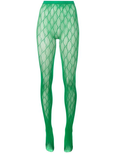 gucci tights green|how much are Gucci tights.